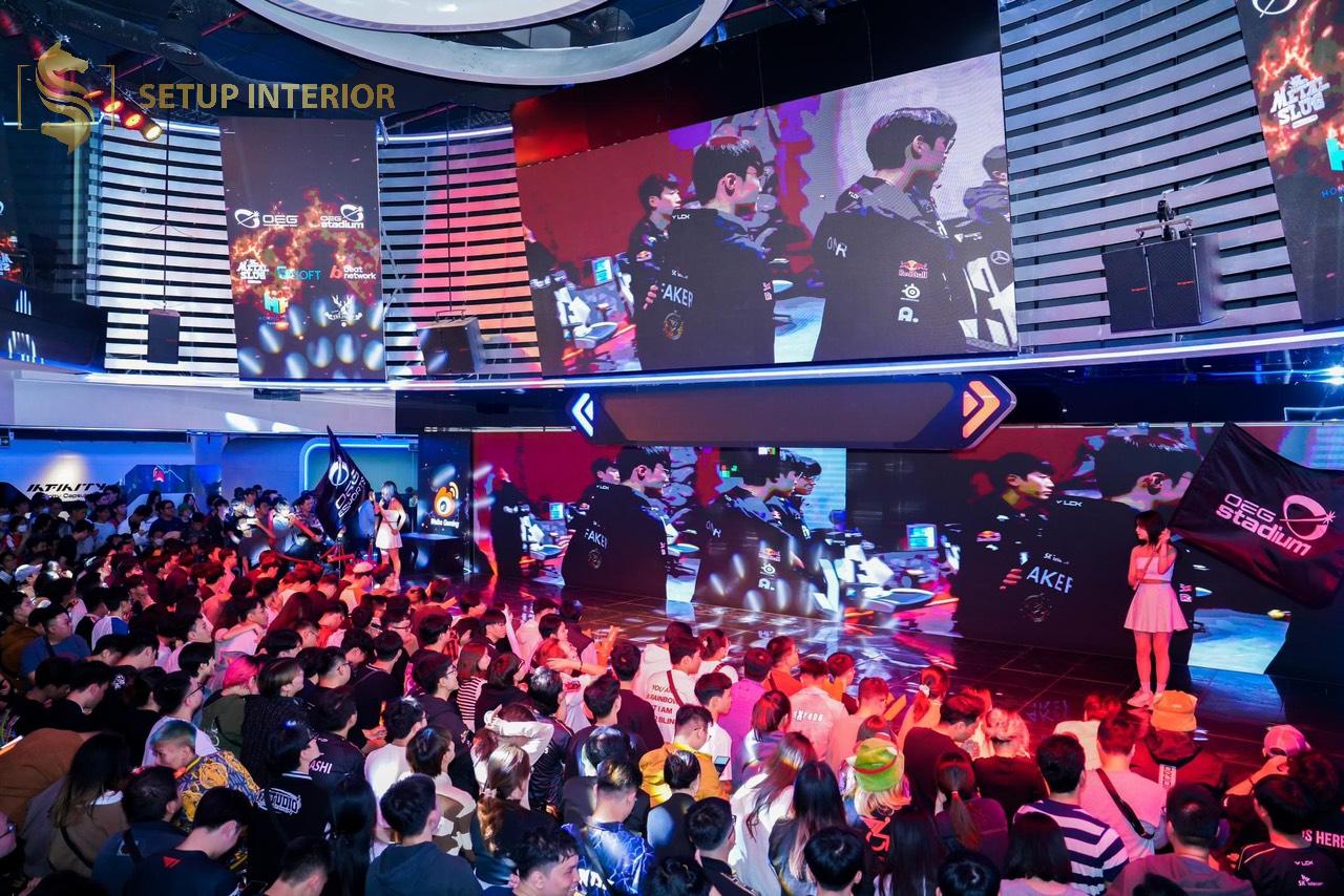 Cập nhật xu hướng phòng net hiện đại 2025 – Mô hình Esport 24/7 “Ăn – Chơi – Nghỉ” | Setup Esport