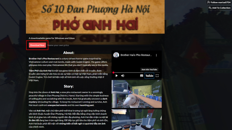 Nhấn vào download Now để tải game về máy