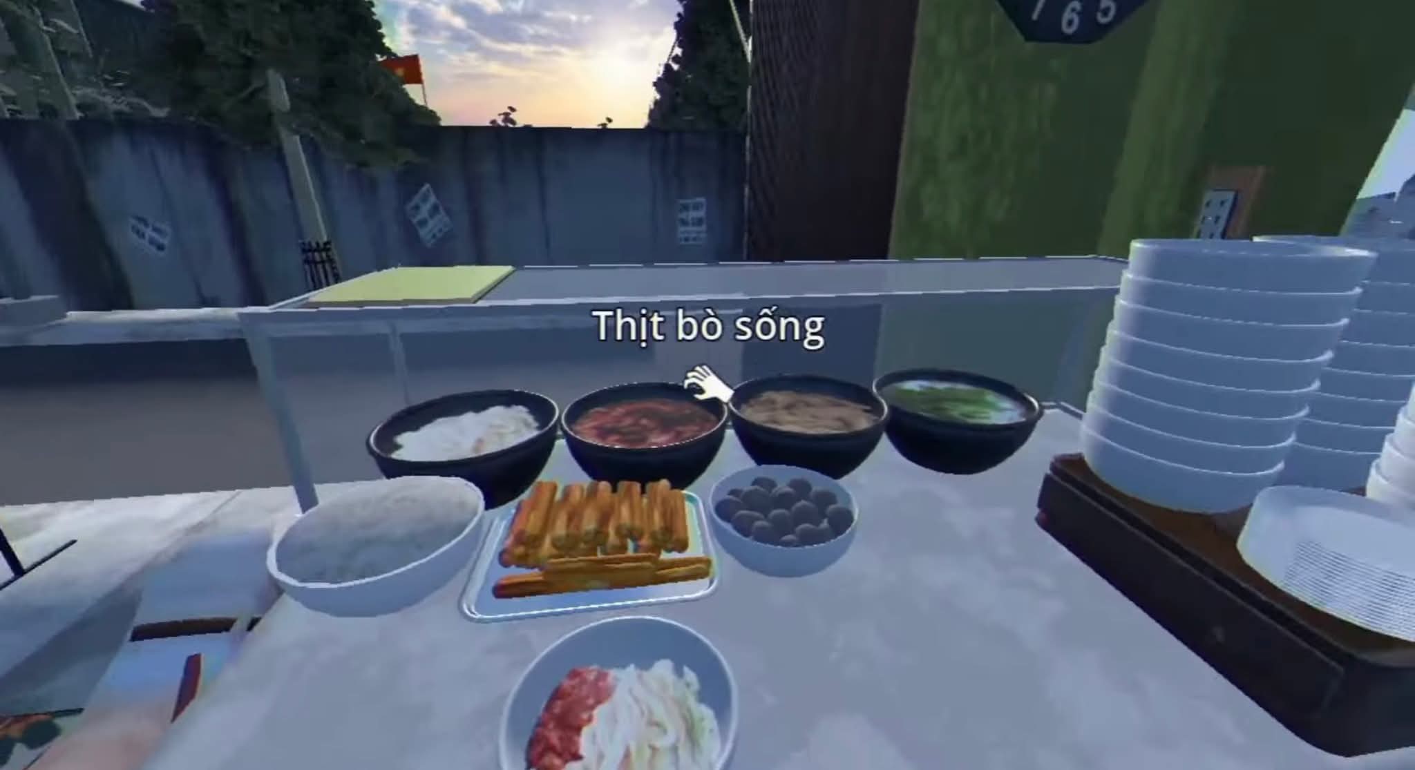 Nấu phở theo order