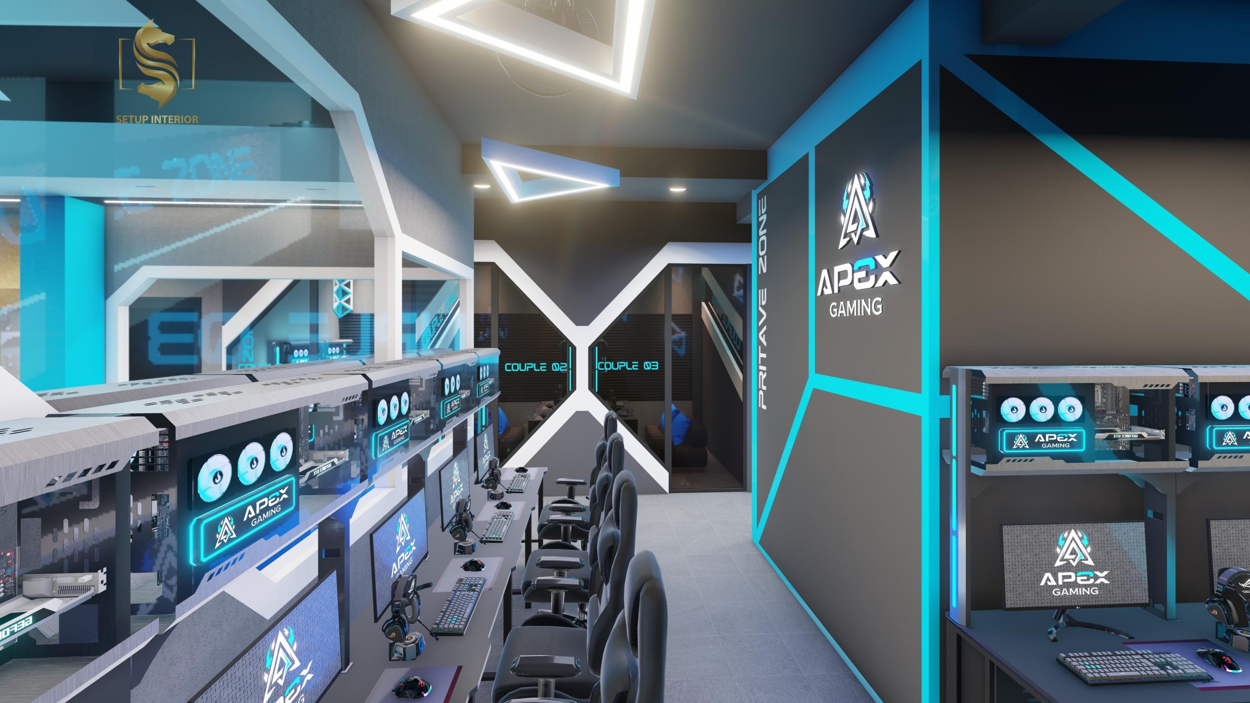 Lắp đặt phòng net trọn gói – Tránh sai lầm “đập đi làm lại” khi mở quán game